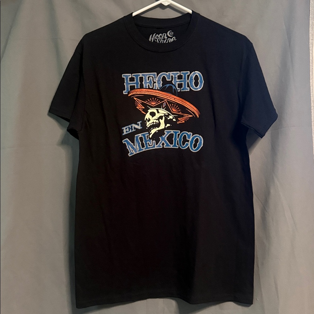 Moonshine Spirit Men's ShortSleeve Black Graphic Tee